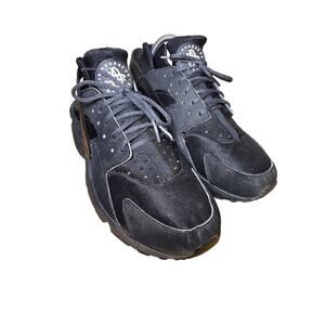 Nike Air Huarache Shoes Womens Sz 8.5  Mens 7 Black 318429-003 Great Condition